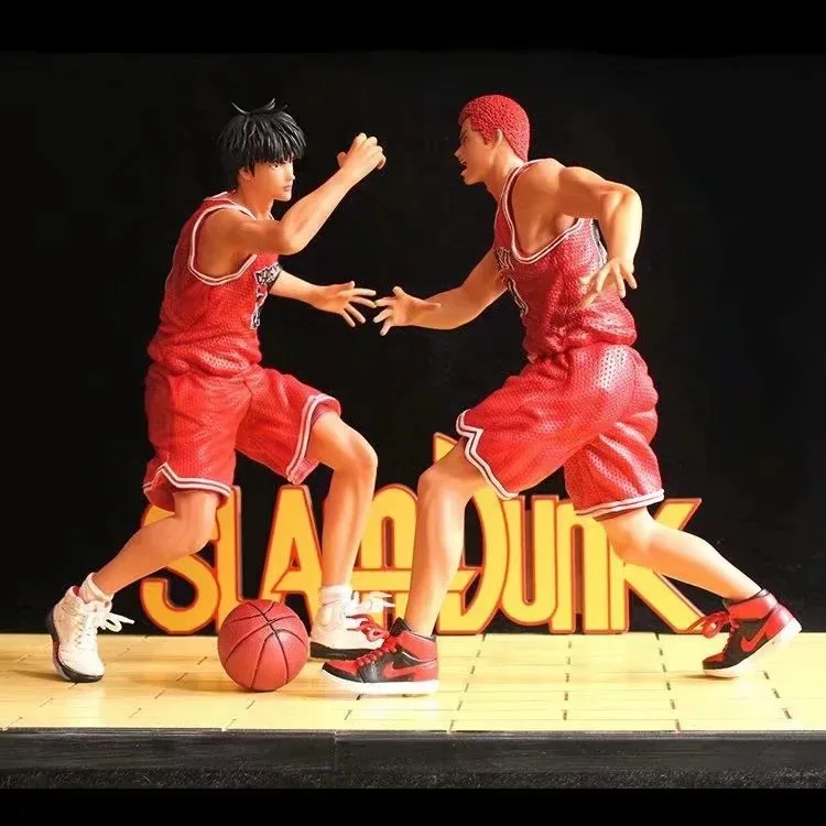Super High Quality Japanese Slam Dunk Master Sakuragi Hanamichi Ryukawa PK Scene Model Toys for Collection Birthday gift