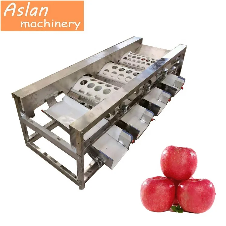 Tomato Size Sorter Roller Type Size Classifier Orange Size Grader Machine