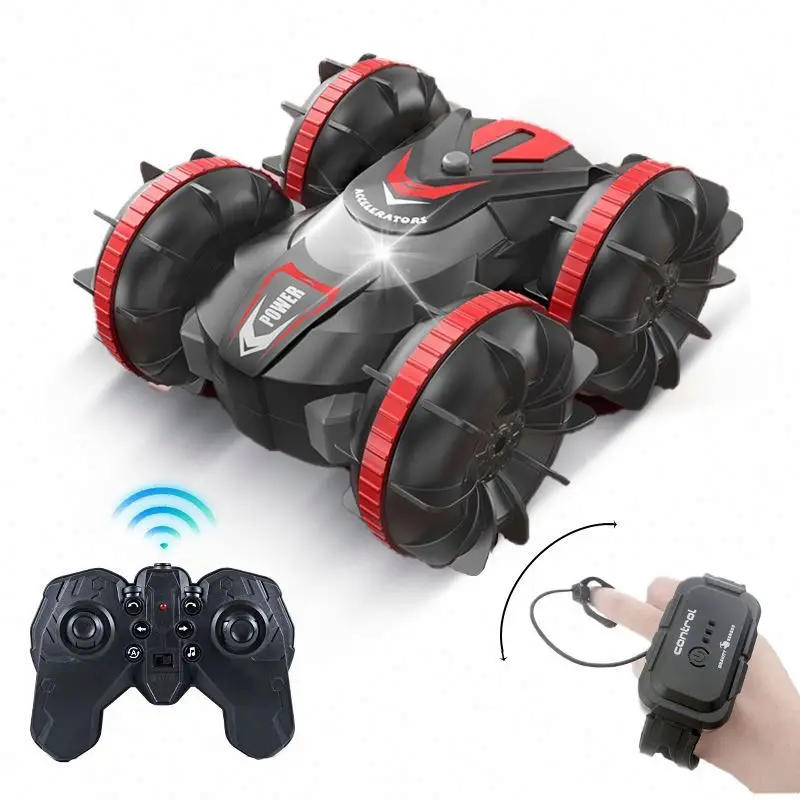 Rc Car Amphibious Vehicle Speed Boat High Speed Forest Soft Ground Amphibious Crawler Mounted Grips Amphibious Vehicle