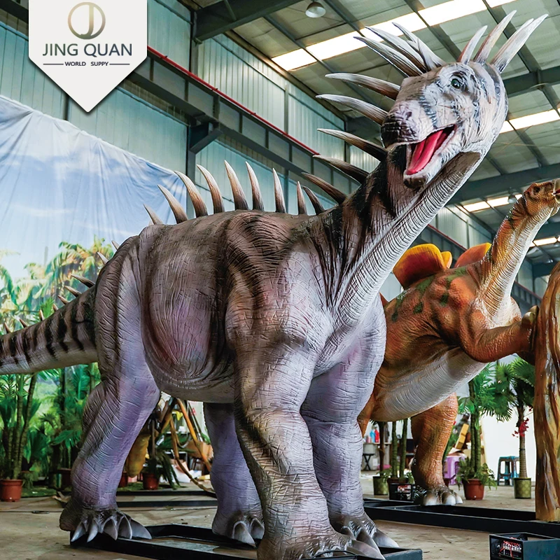 Realistic Dinosaur Model for Theme Park Exhibits and Museum Displays