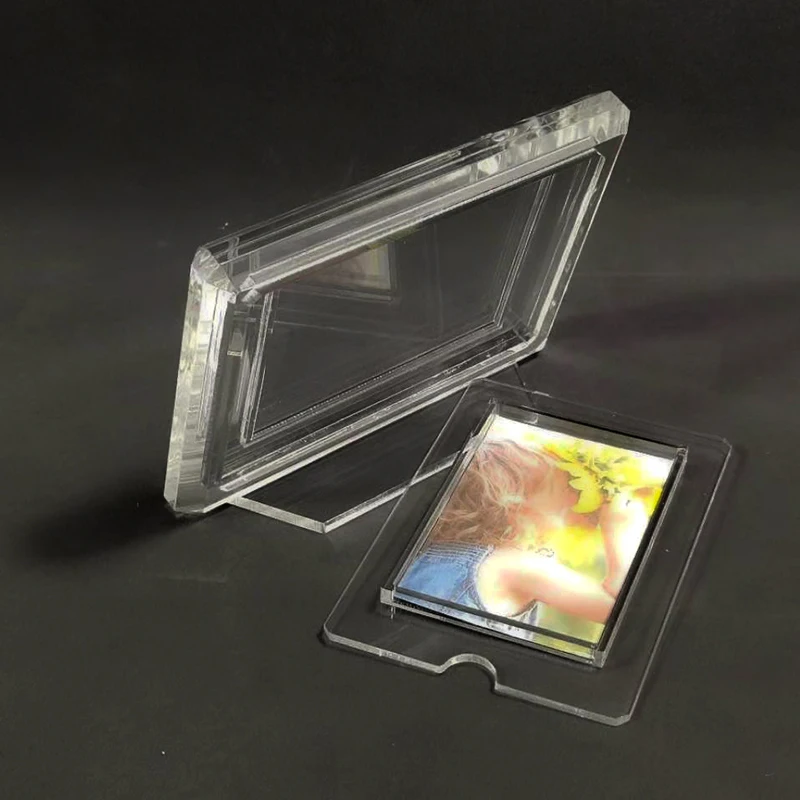 Cute clear acrylic photo frame stand pictures