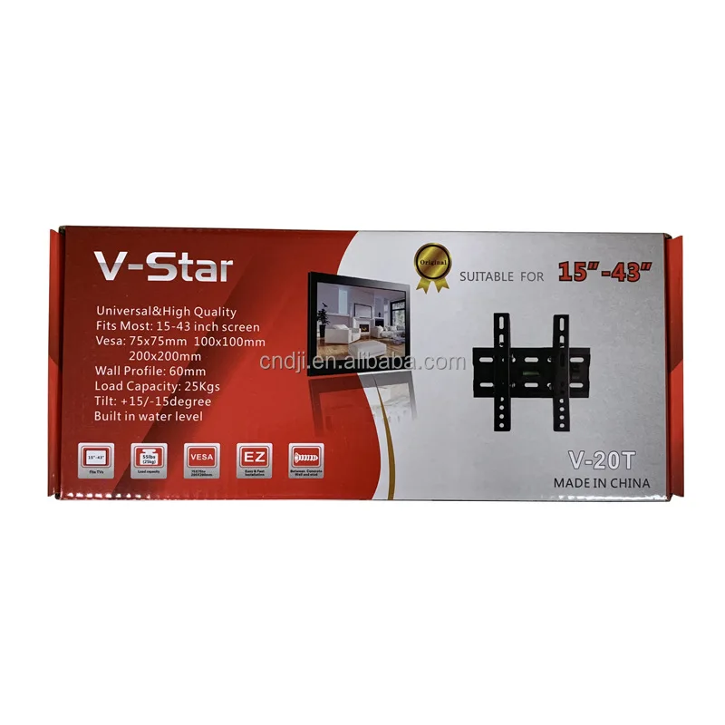 Fixed Tilted TV Wall Mount Menu Board Vertical Digital Signage Display SH 20T