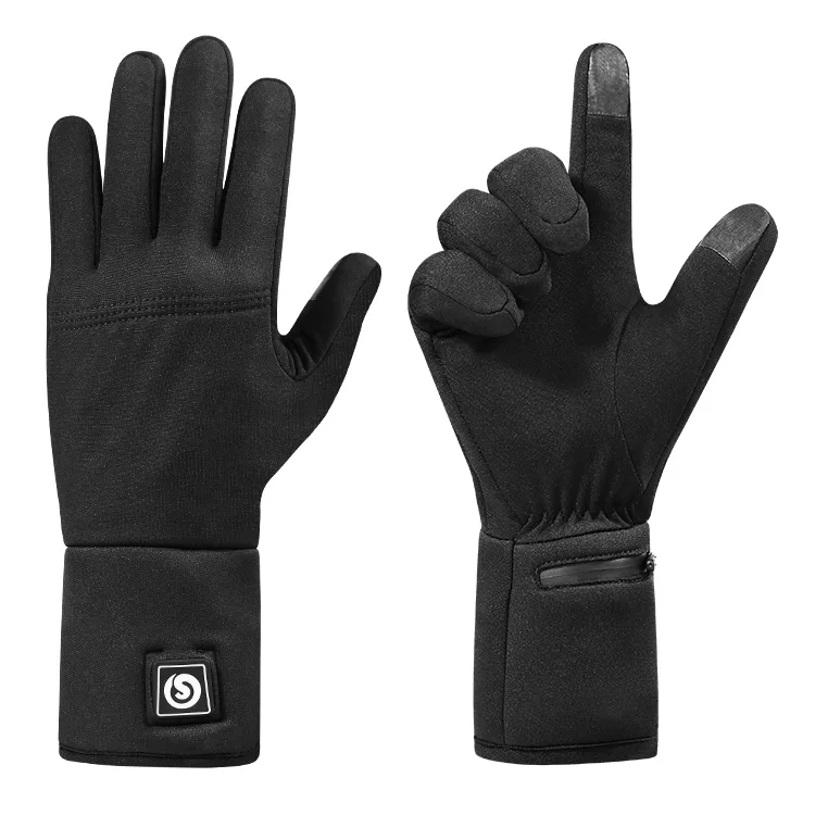 Saviorheat Winter Outdoor Thermal Motorcycle Inner Lithium Battery Heated Gloves