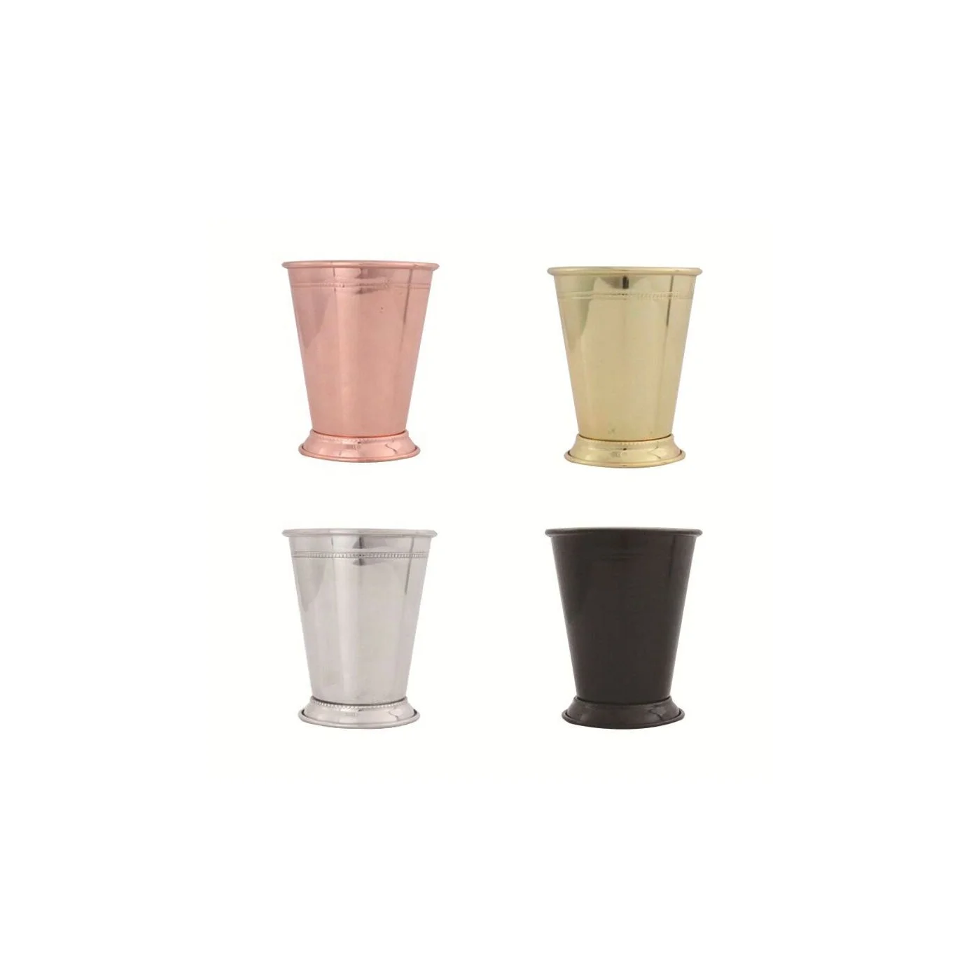 Stainless Steel 304 Mojito Cocktail Cups Kitchen Metal Kitchenware Colored Color Mint Julep Stainless Steel Cup