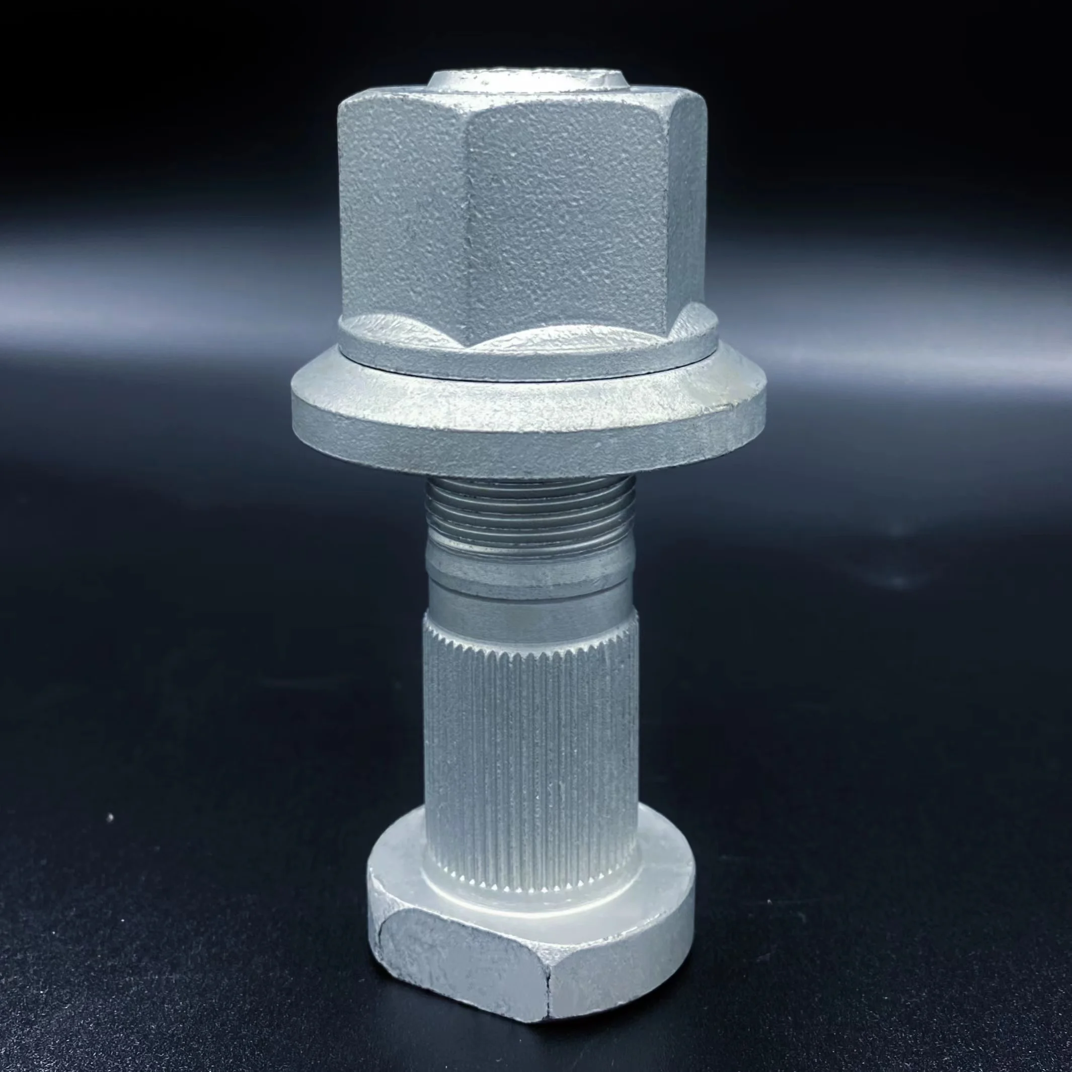 Galvanized truck wheel bolt & nut Grade 12.9 wheel bolt truck