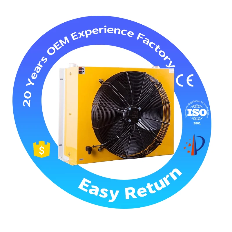 Hydraulic oil cooler 12v AH2431T-450L spot heat exchanger manufacturer