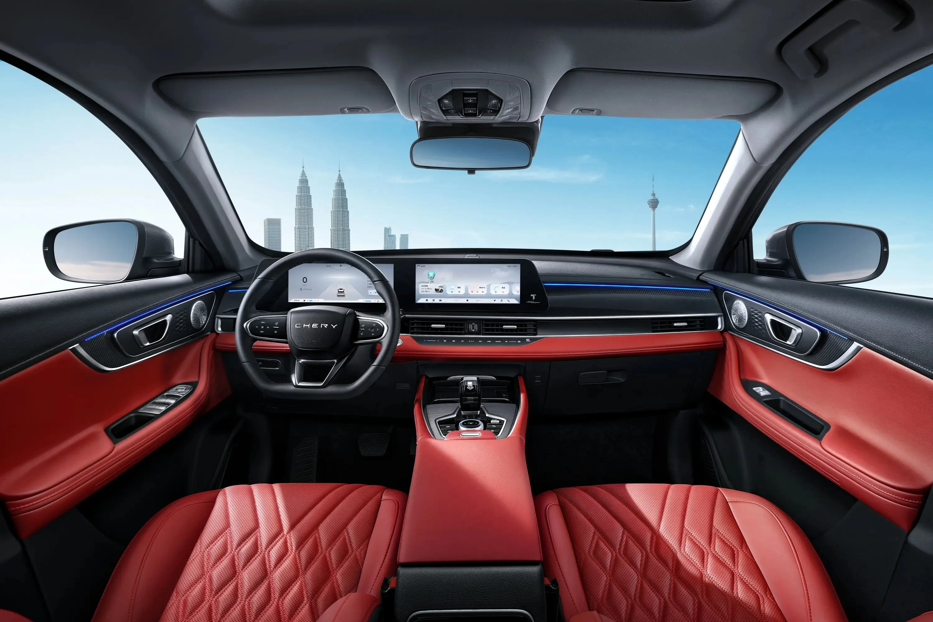 Китайский новый автомобиль 2025 Chery Tiggo 7 plus Comfort Edition 1 6 TGDI-7DCT механическая коробка передач Awd кожа R18 Euro Vi