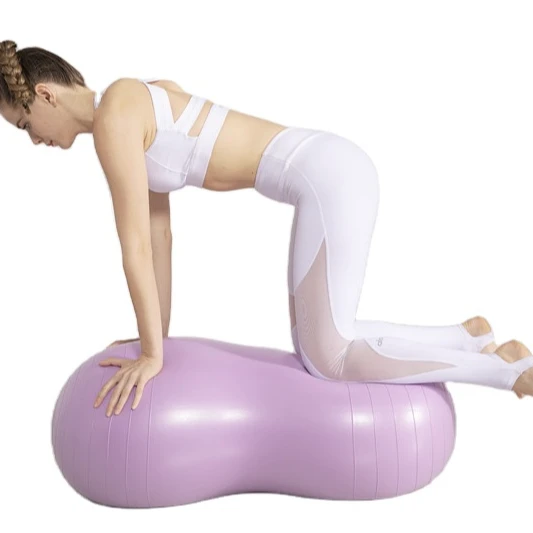 Экологичный ПВХ 50*100 см материал, массажный набор арахисовых мячей для тренажерного зала, фитнеса