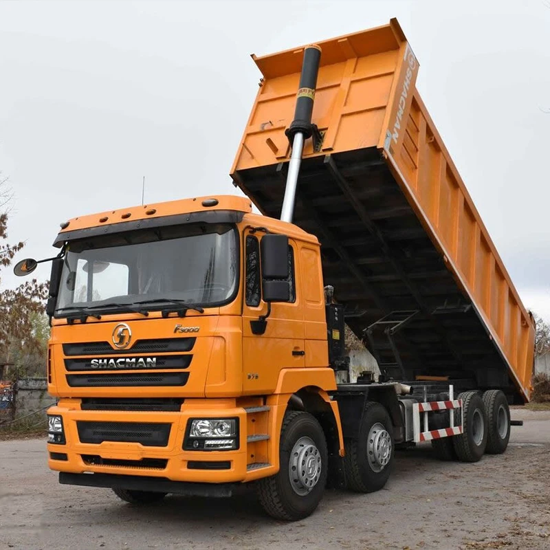 Shacman 371 hp used dump truck second tipper truck for sale
