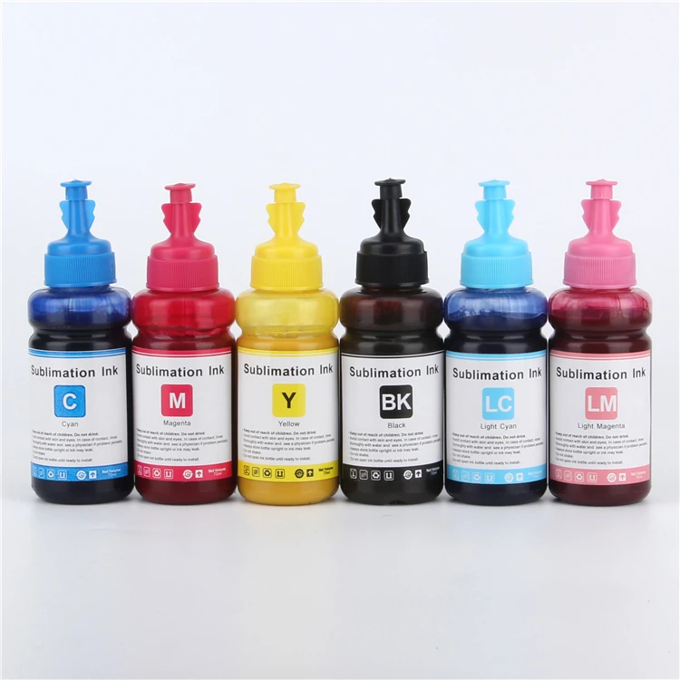 Red Blue Yellow Black 6 Color Dye Sublimation Ink For Epson Expression Photo HD Xp-15000 Xp-15010 Xp15000 Xp15010 15080 Printer