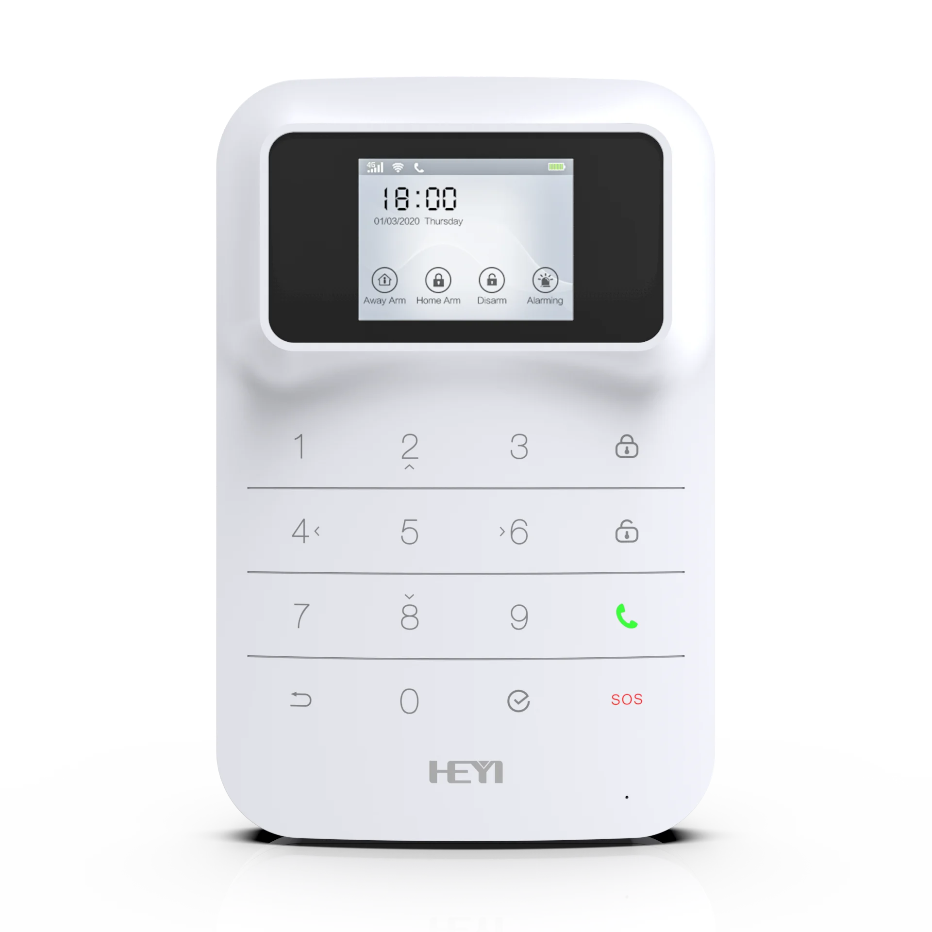 WHOLESALE NEW 2g/4g GSM+WIFI Alarm System Compatible With Alexa And Google Home