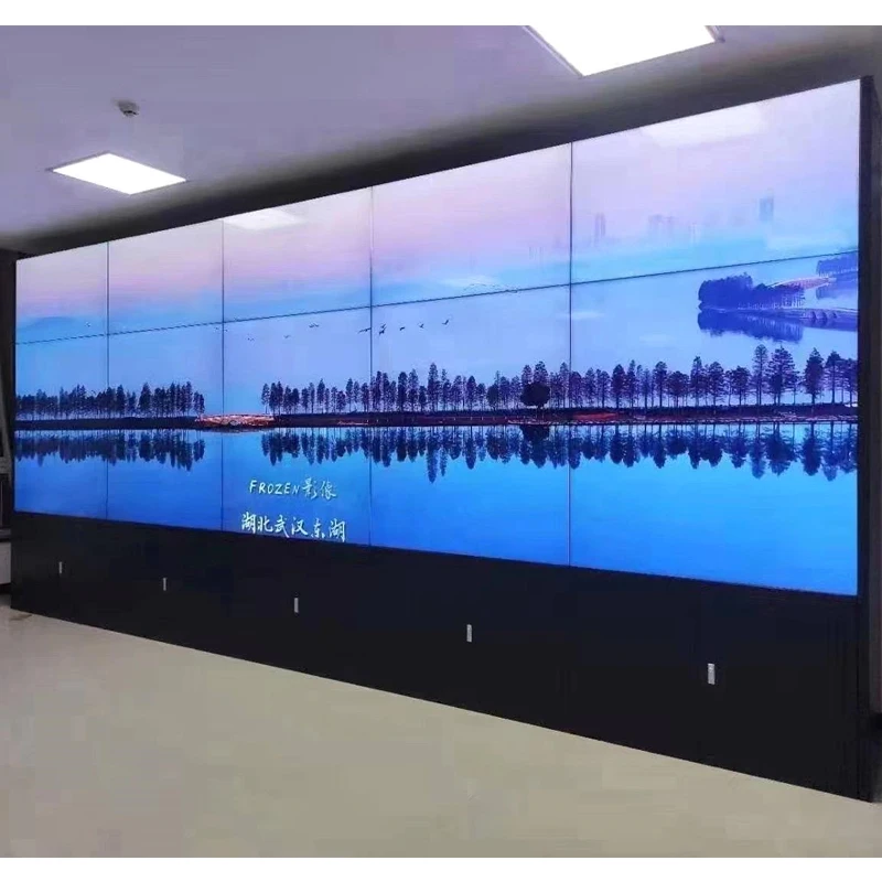 55 inch 3x3 advertising player video wall controller did lcd video wall display