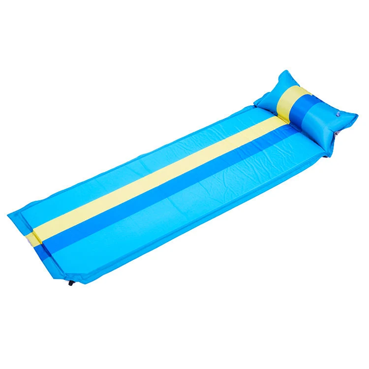 
Camping Air Mattress with Attached Pillow,Self-inflating Mat Compact and Lightweight 