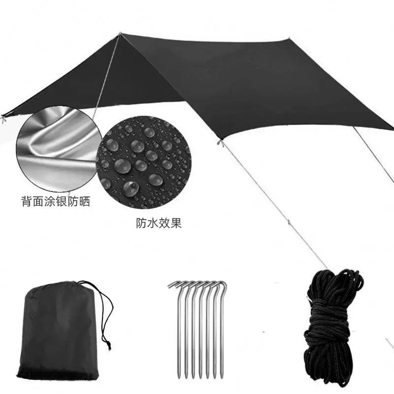 Outdoor Hot  camping Outdoor camping hammock cover ,beach sun shelter hammock rain fly tarp