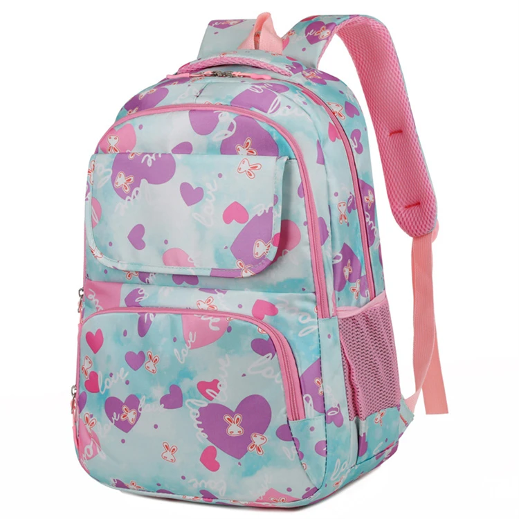 China custom lightweight ripstop nylon waterproof school bags backpack girls