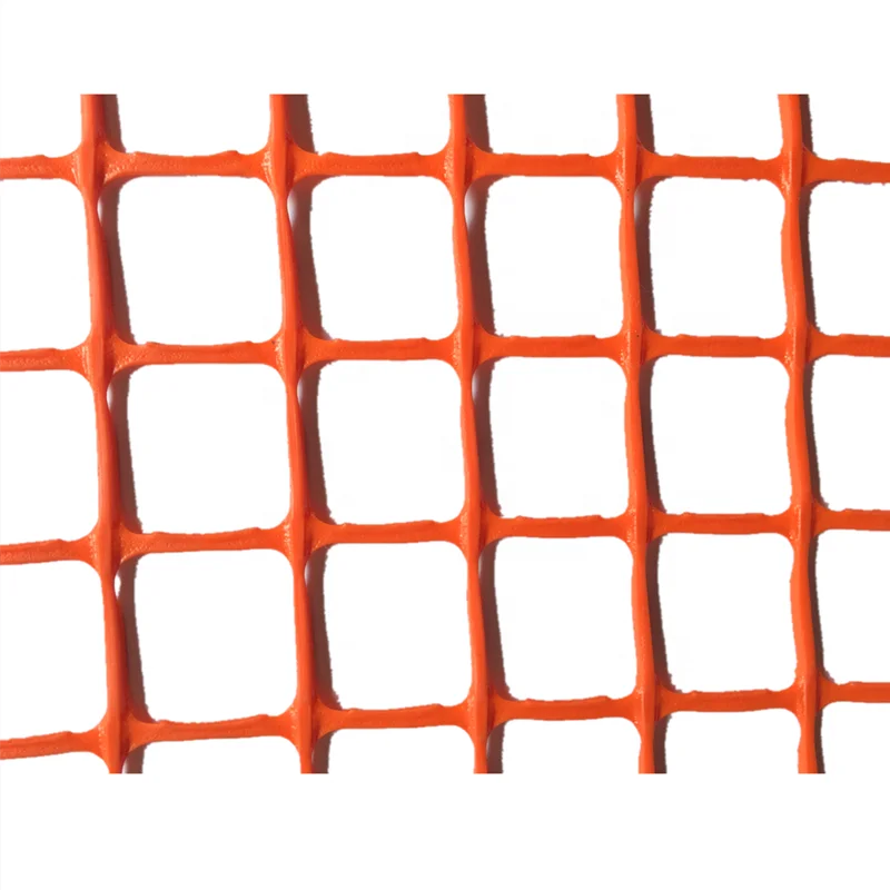 durable orange plastic safety barrier mesh garden fence