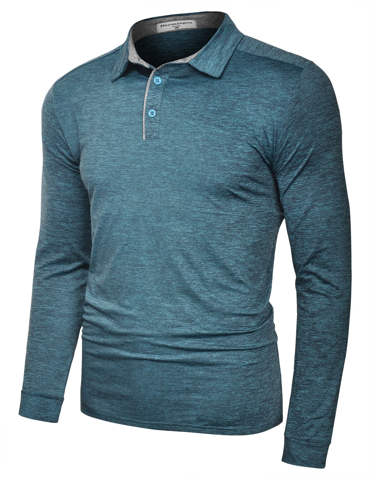 Online Shopping Winter Clothes Outdoor Athletic Men Polo Top Shirt Hot Sale Custom Quick Dry Breathable Anit-wrinkle Long Sleeve