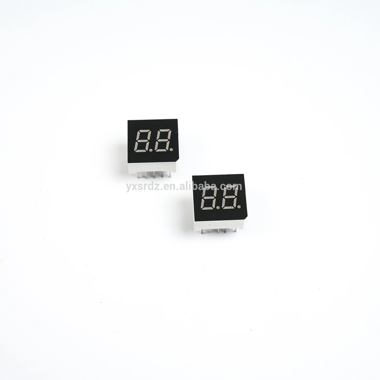 1 inch white color 0.3 inch led 7 segment 2 digits display