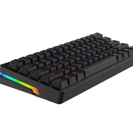 UK Russian layout standard RGB gateron lighting Custom wired cheap computer keyboard gamer gaming 60 percent keyboard mechanical
