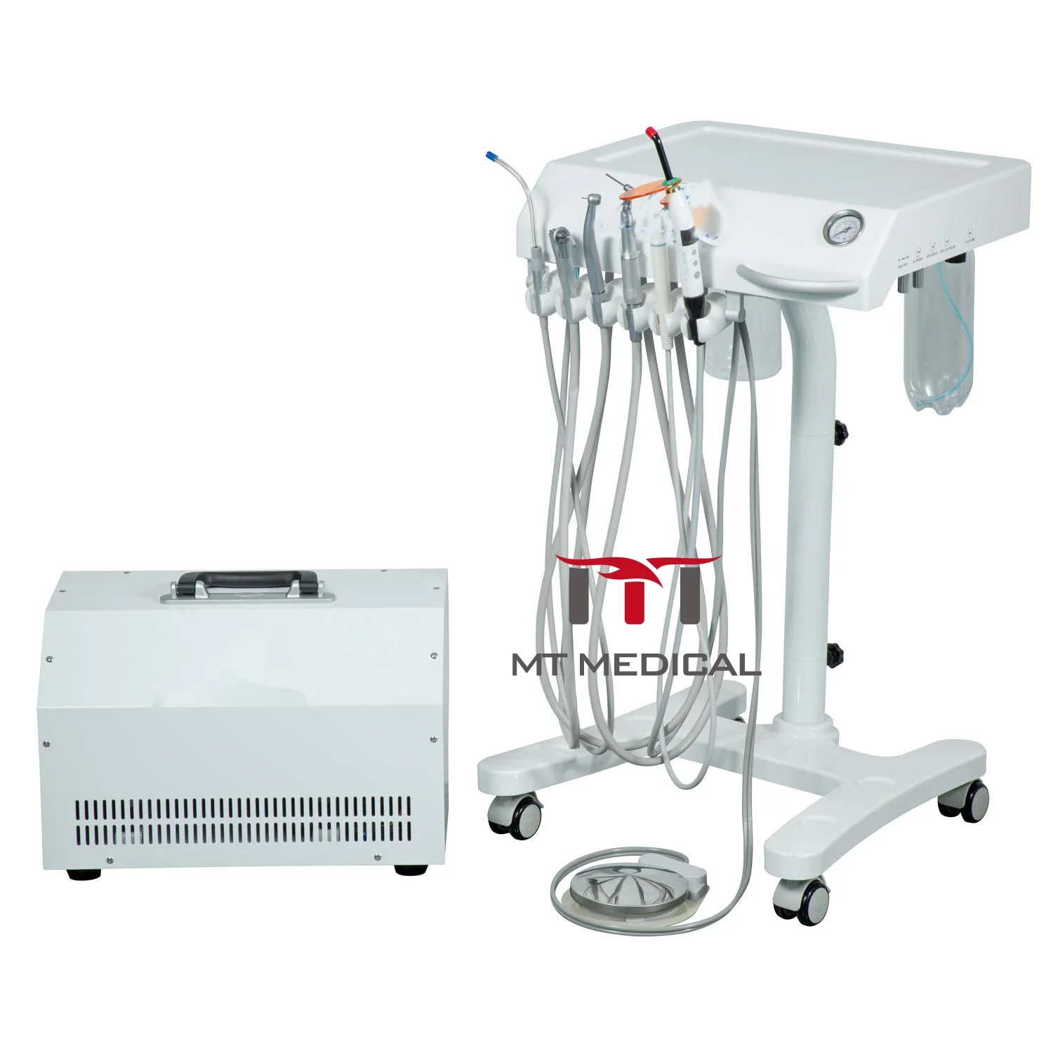 MT Medical  Hospital Mobile Dental Machine Portable Mini Dental Delivery Cart Dental Portable Units Machine for Clinic