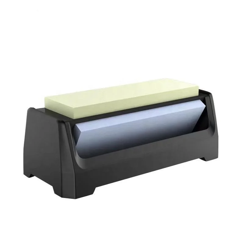 Three Sides Whetstone Set  800# 2000# 5000#  Corundum Sharpening with Flattening stone and Angle guide