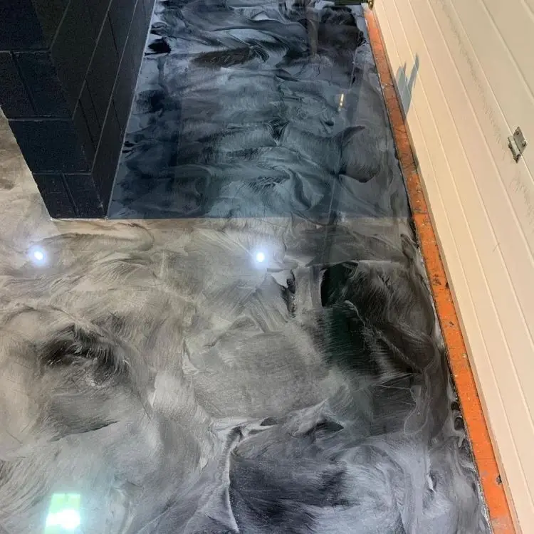 
Hengfeng Maunfacture Self Leveling Metallic Epoxy Resin Flooring 