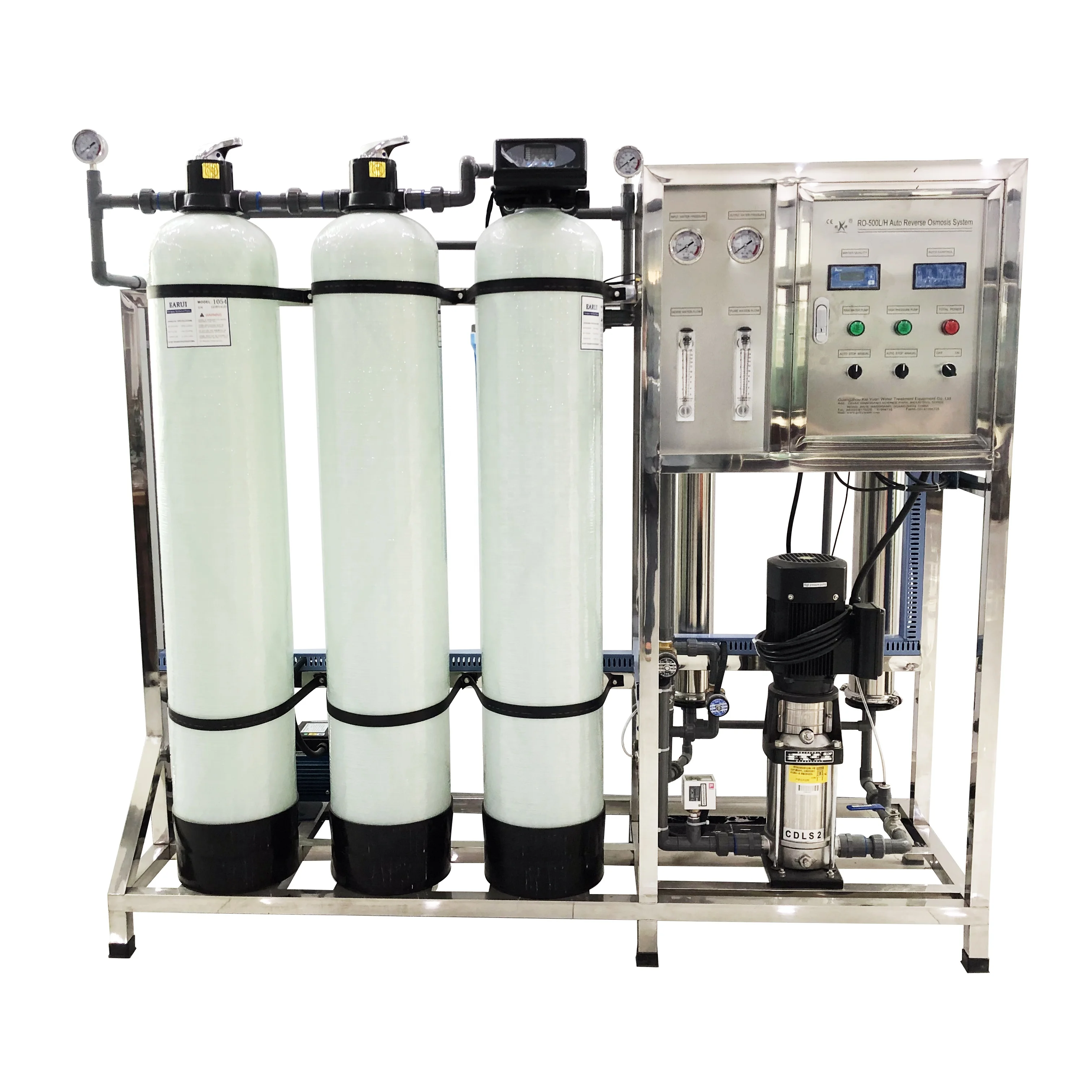 Низкая цена, оптовая продажа, системы очистки водопроводной воды для домашнего использования, 500 л/ч, завод по производству безопасной питьевой воды