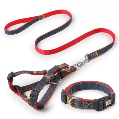 High Quality Pet Supplies Dog Collar Leash Manufacturers Heavy Duty Dog Leash And Harness Set