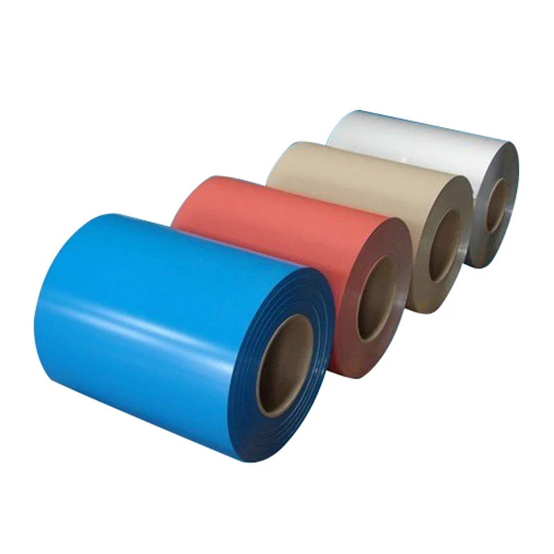 Colored Galvanized Steel Prepainted Galvanized Steel Coil  Ppgi Steel Coils Manufacture