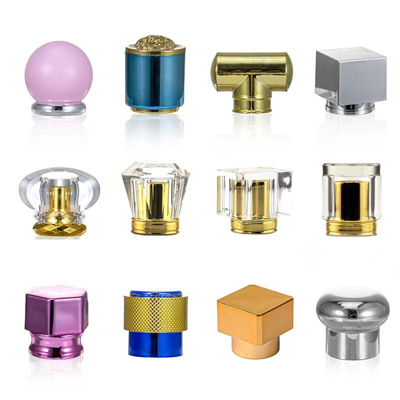 Customized Manufacture Magnetic Metal Surlyn Zamac Luxury Perfume Bottle Cap