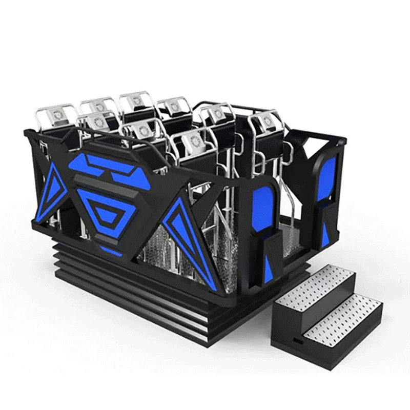 High Quality Multiplayer 3D 9D Movie Cinema Virtual Reality Game Simulator Machine For Sale