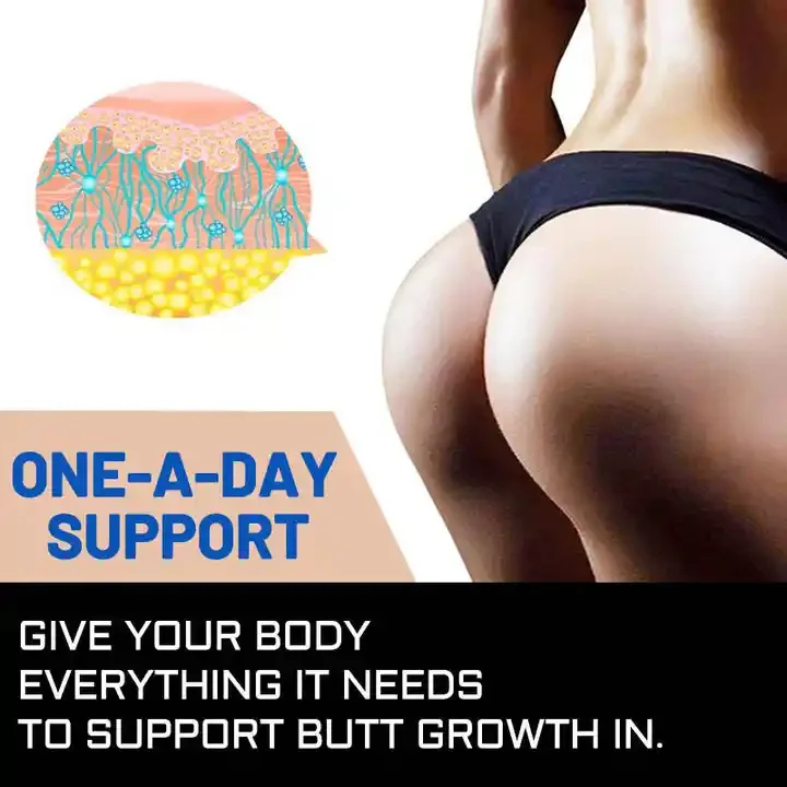Biocaro OEM Private Label MACA Root Extract Hip Enlargement Booty Growth Butt Enhancement 100% Natural BBL Gummies For Buttocks