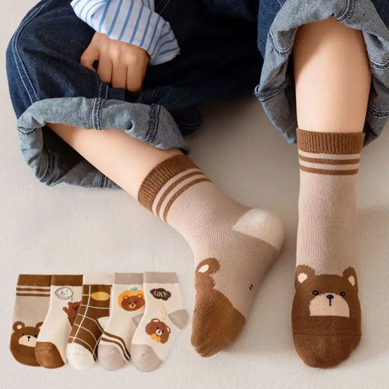 Детские бесшовные носки для мальчиков по хорошей цене Rbao OEM Calcetines De Bebe
