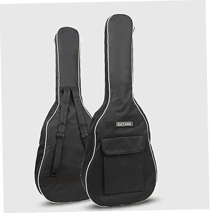 Carry Bag Acoustic Guitar Case Waterproof Gig Bag Backpack Oxford Cloth Cover Case For Acoustic 40/41 Inch Guitar 5mm Thick