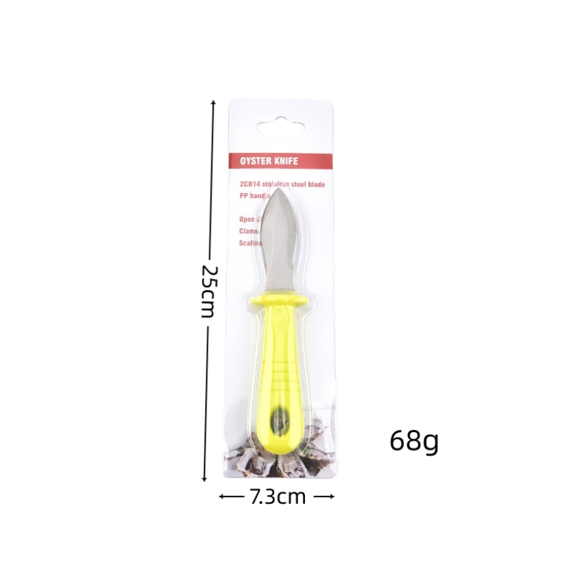 Kitchen Gadget Seafood Shucker Tool Oyster Shucker Shellfish Opener Stainless Steel Shellfish Clam Knife Oyster Knives