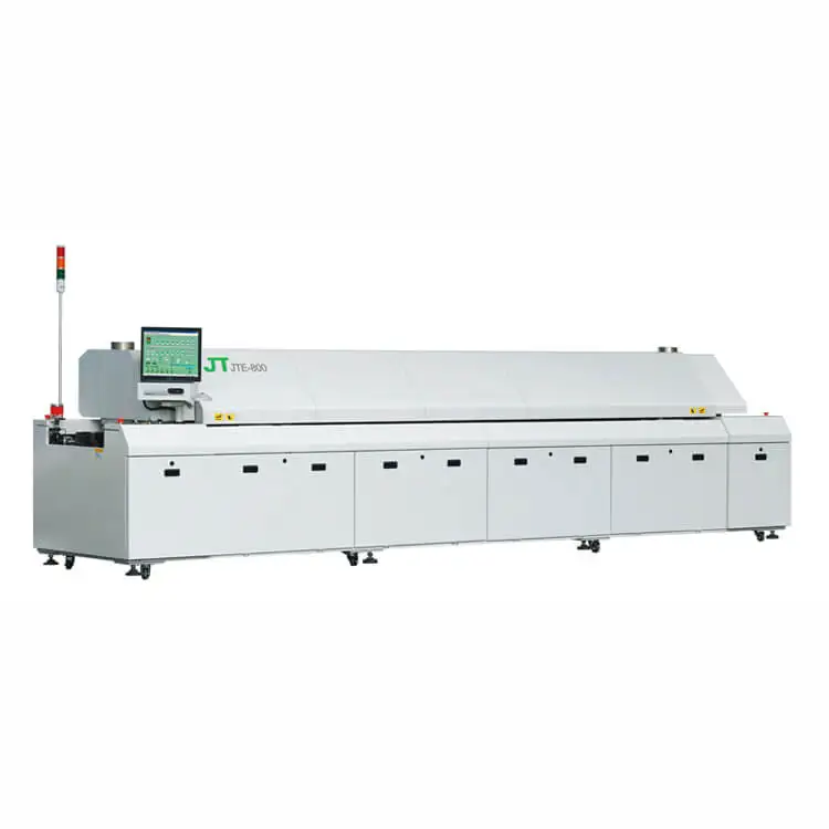 JT-TEA1000 800 1000D 800D reflow oven TEA series hot air lead-free reflow soldering smt machine for pcb assembly