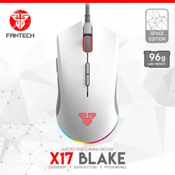 Fantech X17 Space Edition Best White Color Design Ergonomic Shape Mouse