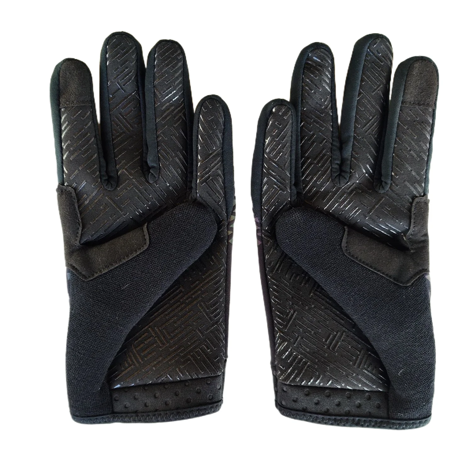 New discolored soft  anti slip wear-resistant waterproof  full finger custom warm bicycle gloves