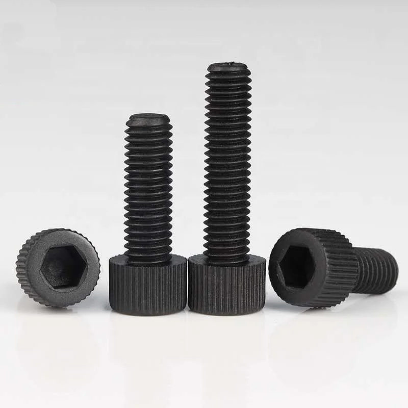 Sandingsheng in stock high quality white black PA66 polyamide plastic nylon hexagon socket cap bolt