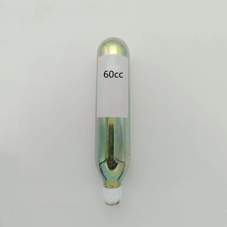 co2 air bag bottle co2 cartridge 60cc riding airbag vest