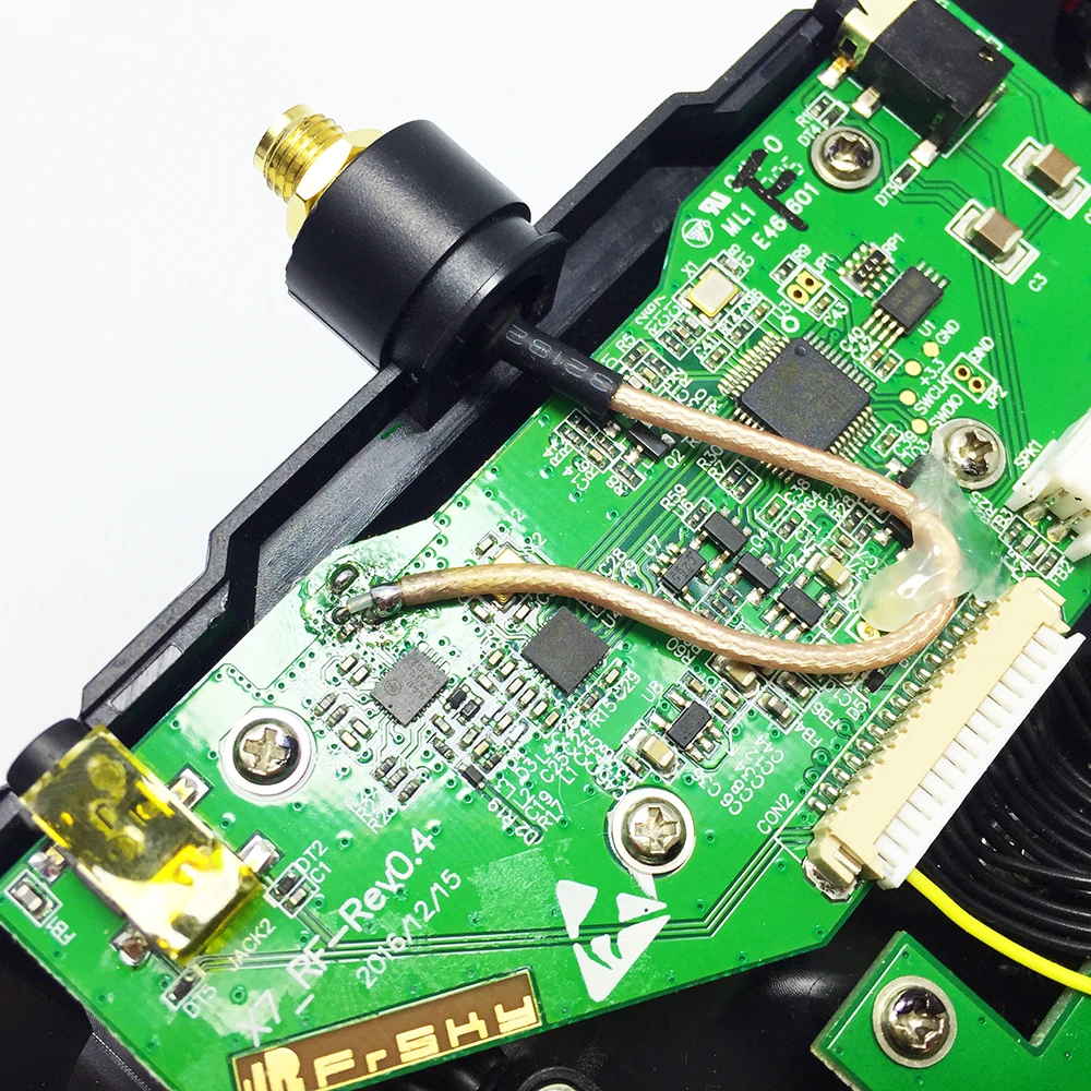 84-мм RG178 RP-SMA разъем 2DB 5DB антенна для передатчика FrSky Taranis QX7/QX7S X9D Plus