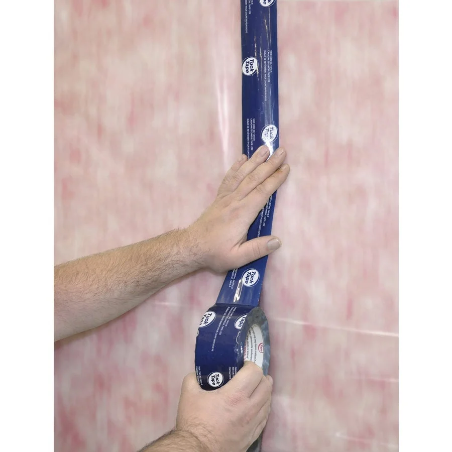 Sealing And Seaming Polyethylene Vapor Barrier Sealing Tuck Tape Blue