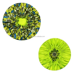 Wholesale Reversible double layer popular sleep cap Adjustable satin hair Drawstring jumbo bonnets for women