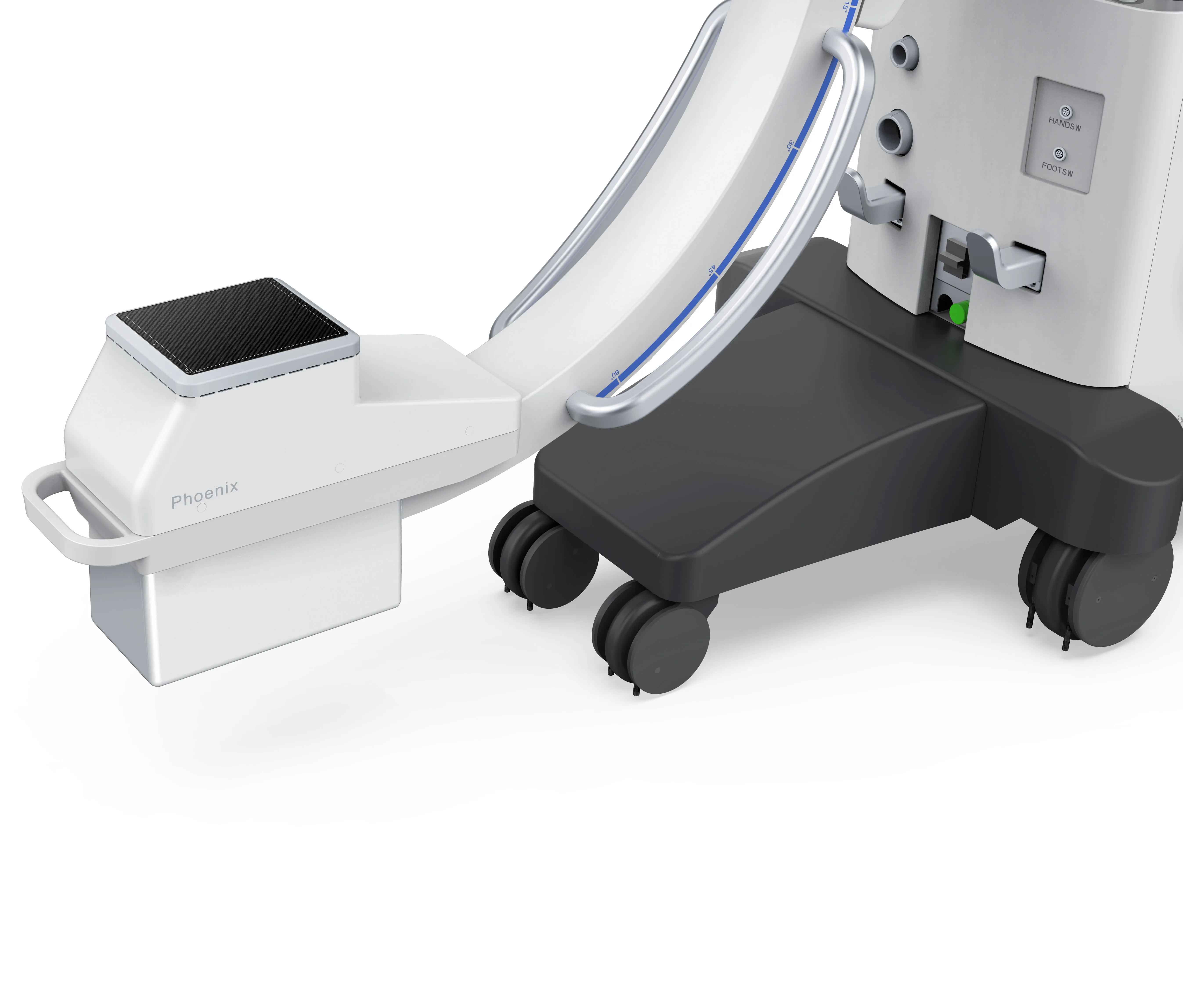 Colored Navigation Mobile C arm x ray system