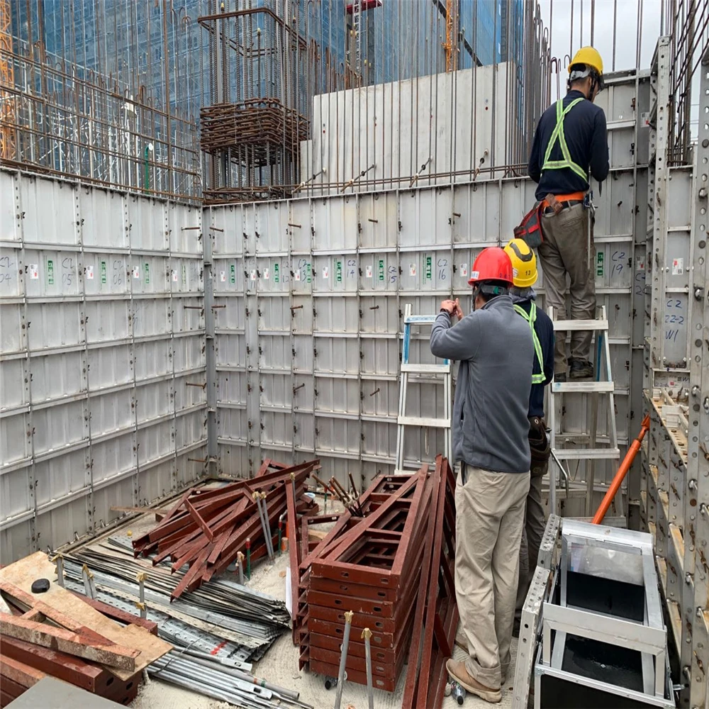 geto aluminum formwork Fast construction time concrete wall forms for sale with building metal materials