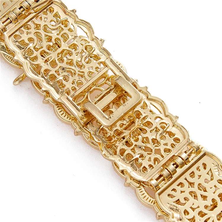 Spot Wholesale Algeria Moroccan Chic Caftan wedding 14k gold Metal belt for women adjustable chain