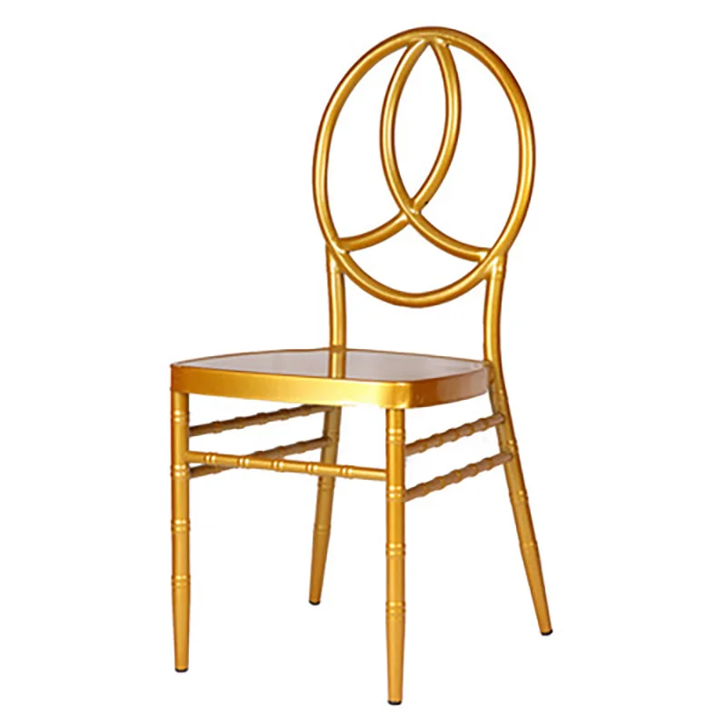 Cheap Price Pp Metal Modern Dining Restaurant Cross Back Acrylic Wedding Banquet Hotel Chair