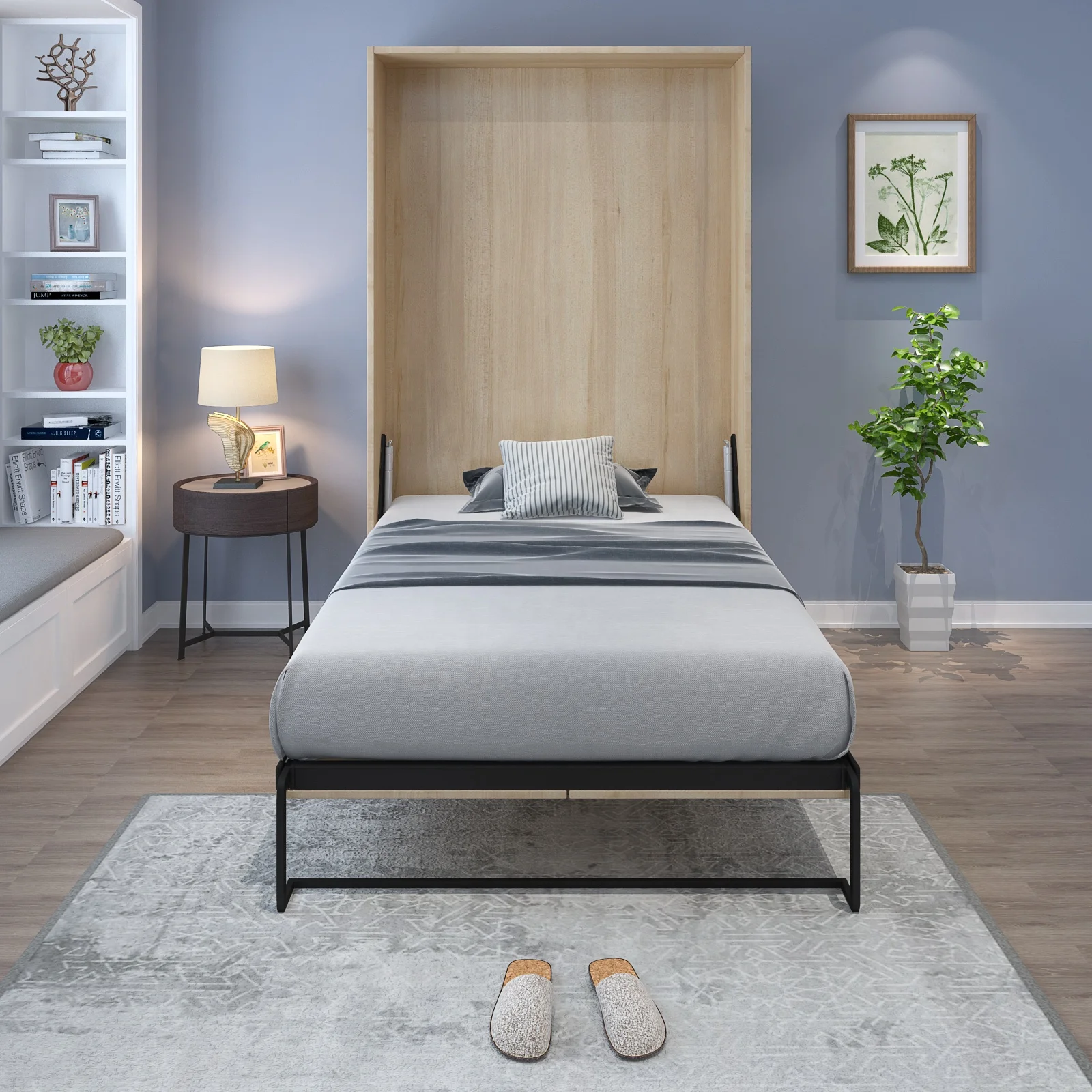 Smart Living Room Furniture Vertical Tilting Folding Hidden Bed Murphy Bed Hardware Kit