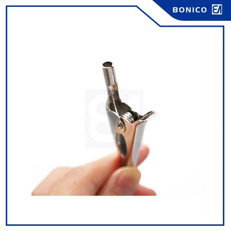 10A 69MM High Quality Nylon Insulated Pure Copper Material Test Battery Clip