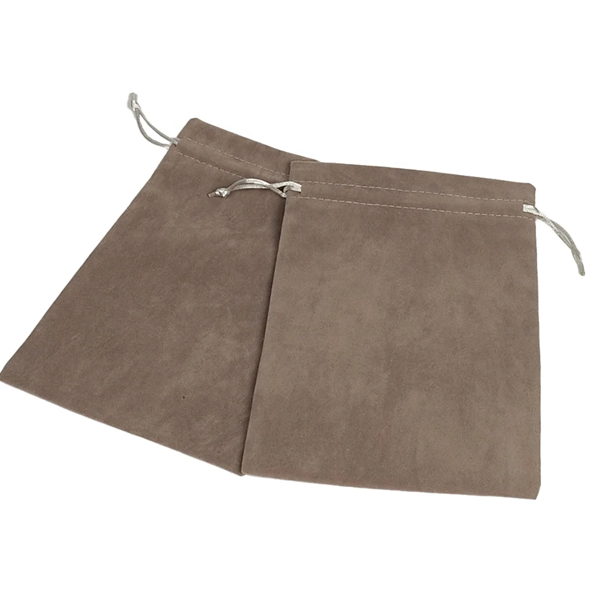 YCX Custom Logo Jewelry Pouch Velvet Bag Gift Drawstring Bag Packaging Necklace Bracelet Velvet Jewelry Pouches